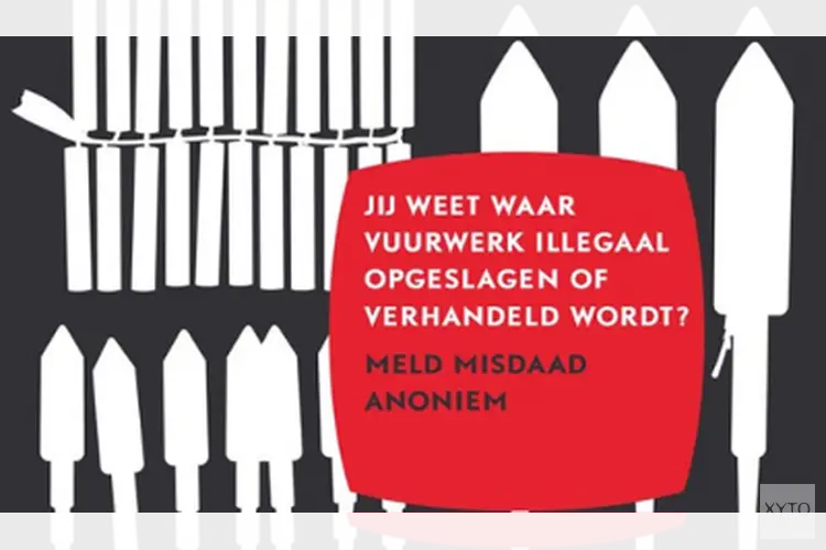 Meld vuurwerkopslag anoniem via Meld Misdaad Anoniem