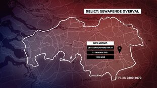 Gezocht: Overval supermarkt in Helmond