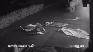 Gezocht: Molotovcocktail ontploft bij cafe in Helmond