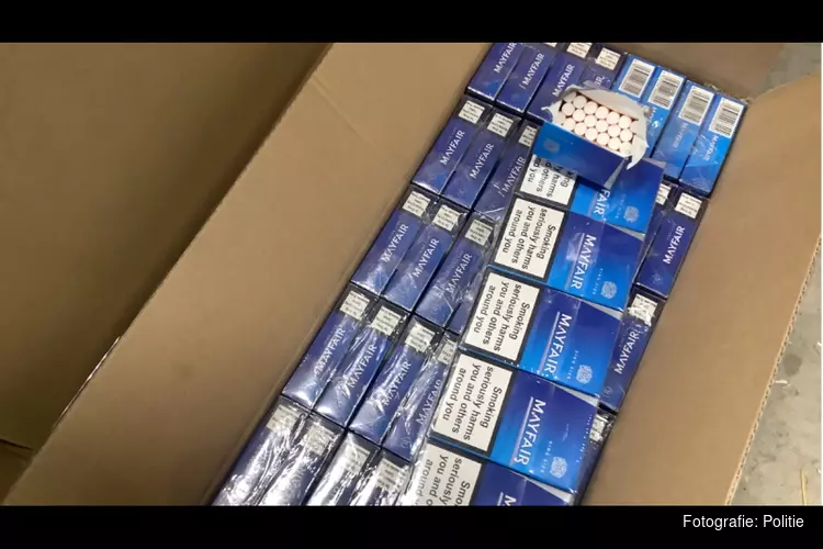 Grote partij illegale sigaretten aangetroffen