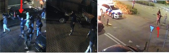 Gezocht: Relschoppers voetbalwedstrijd Sportpark de Braak