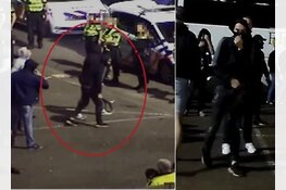 Gezocht: Relschoppers voetbalwedstrijd Sportpark de Braak