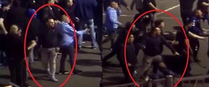 Gezocht: Relschoppers voetbalwedstrijd Sportpark de Braak