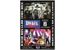 Bikkel Blues concert in Vlierden op 8 december 2024.
