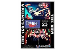 23 februari de 3e editie van het zondagmiddag blues concert in zaal Thijssen in Vlierden