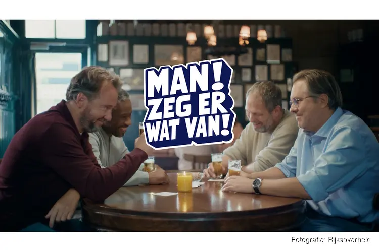 Landelijke campagne ‘Man, zeg er wat van!’ nu ook te zien in horeca in Helmond