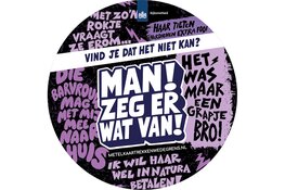 Landelijke campagne ‘Man, zeg er wat van!’ nu ook te zien in horeca in Helmond