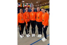 Nederlands Twirling Corps pakt Europees goud in Eindhoven