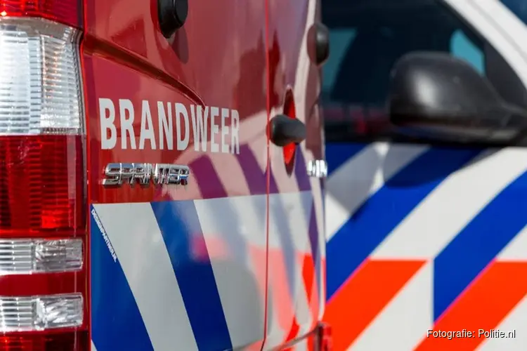 Auto volledig verwoest door brand in Helmond