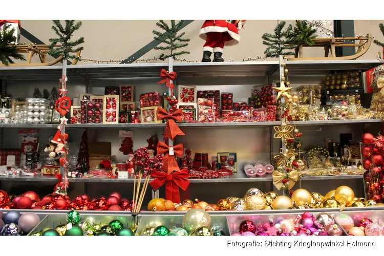 Stichting Kringloopwinkel Helmond start kerstshow zaterdag 31 oktober